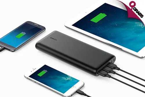 For QR245 Get Power on-the-go with an Anker PowerCore 26800 Power Bank! (QR325 Value)